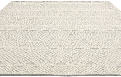 8 x 10 Moroccan Textured High-Low Kilim Rug 31037