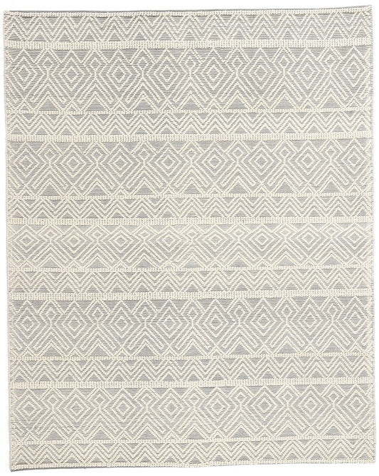 8 x 10 Moroccan Textured High-Low Kilim Rug 31037