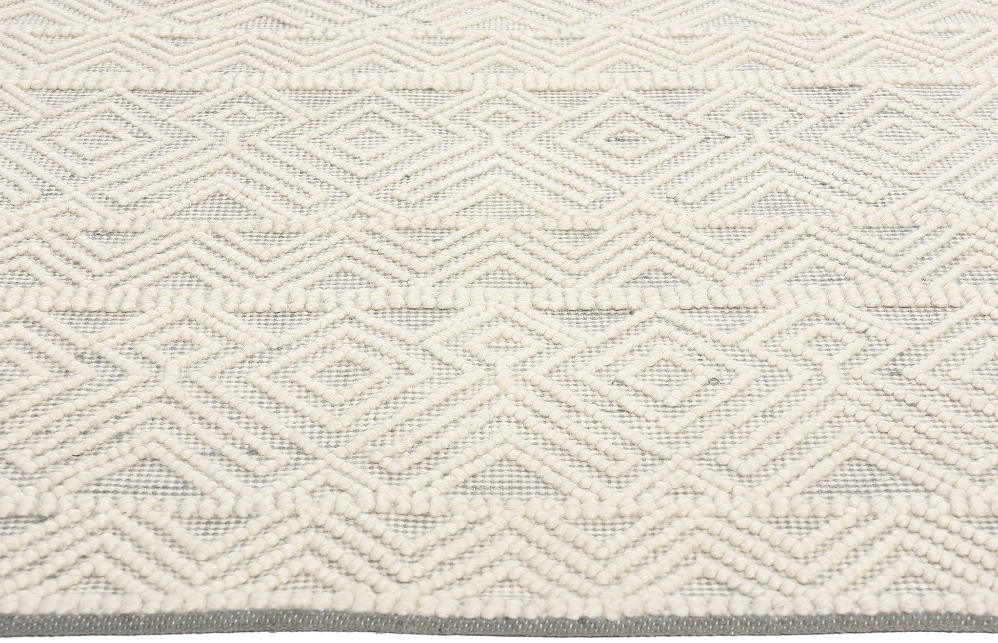 8 x 10 Moroccan Textured High-Low Kilim Rug 31037