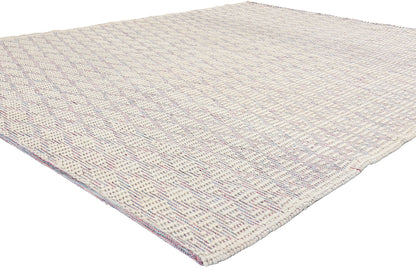 8 x 11 Moroccan Textured High-Low Kilim Rug 31023