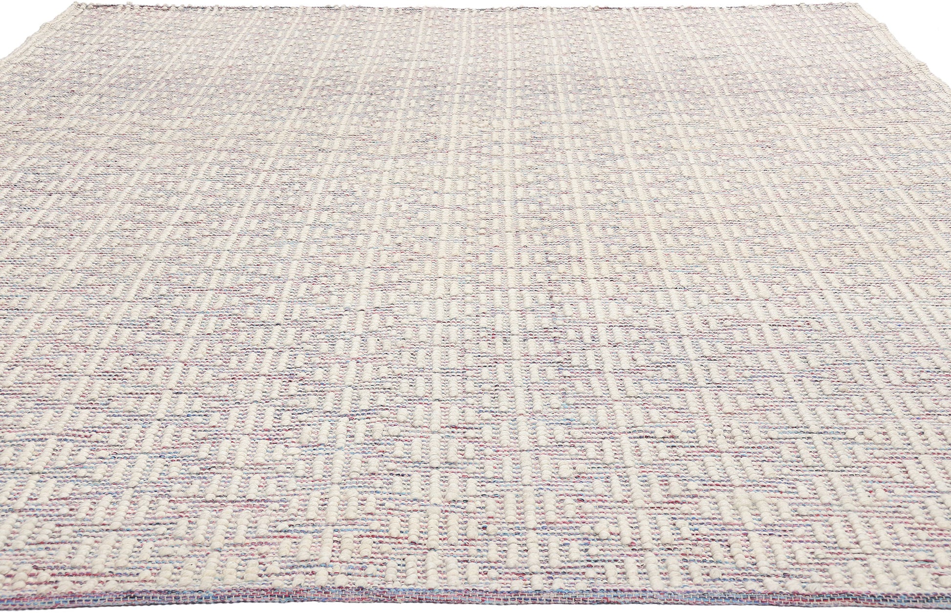 8 x 11 Moroccan Textured High-Low Kilim Rug 31023