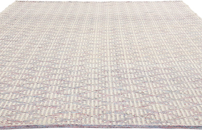 8 x 11 Moroccan Textured High-Low Kilim Rug 31023