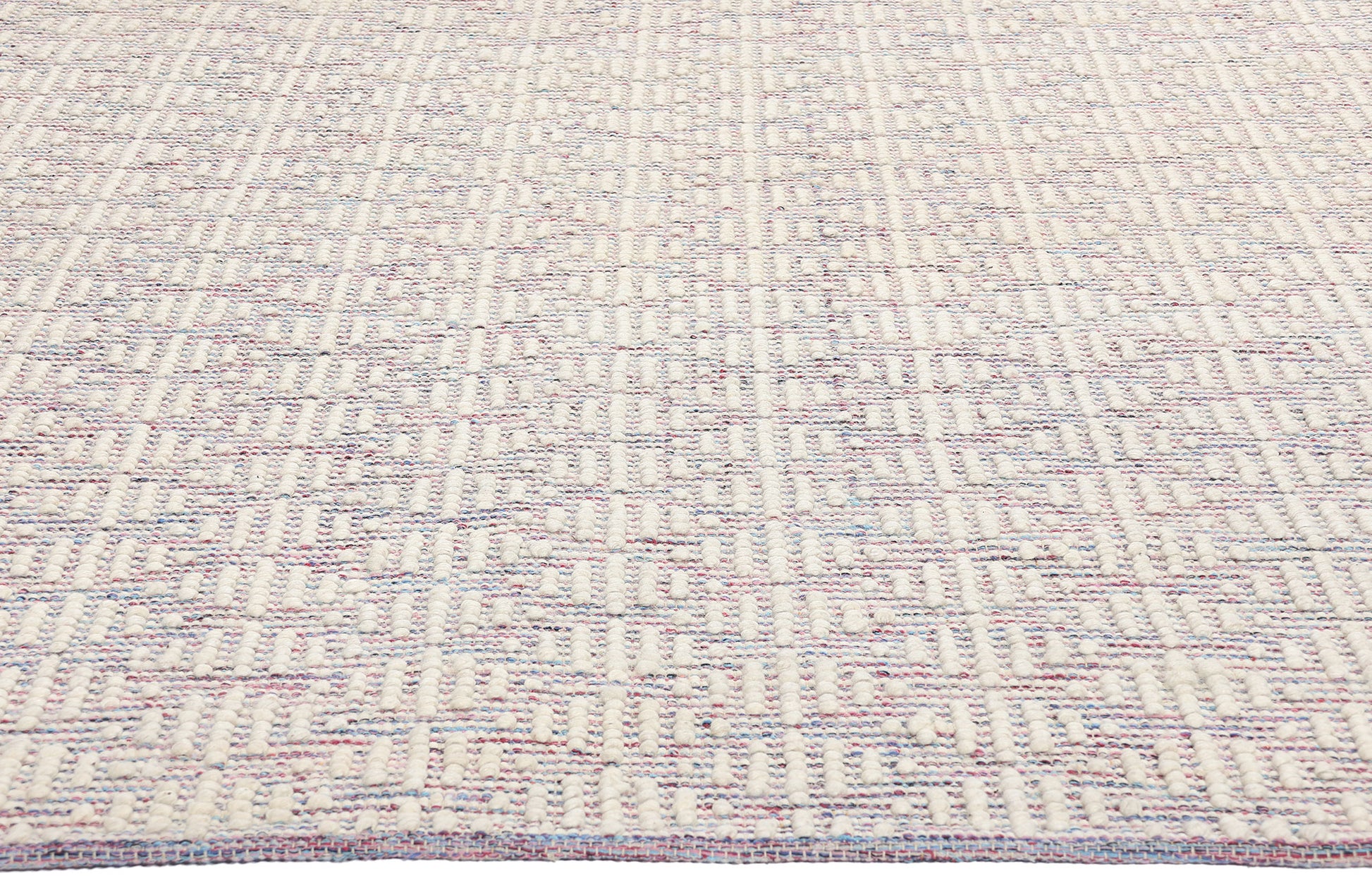 8 x 11 Moroccan Textured High-Low Kilim Rug 31023