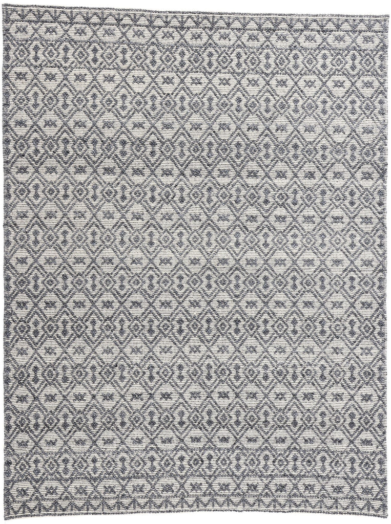 8 x 11 Moroccan Textured High-Low Kilim Rug 31030