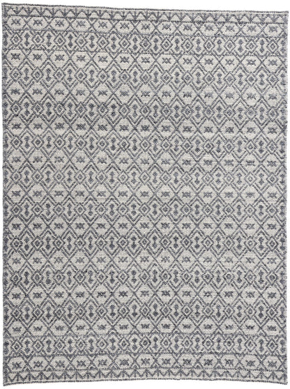 8 x 11 Moroccan Textured High-Low Kilim Rug 31030