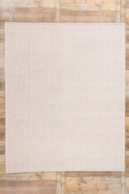 8 x 10 Moroccan Textured High-Low Kilim Rug 31027