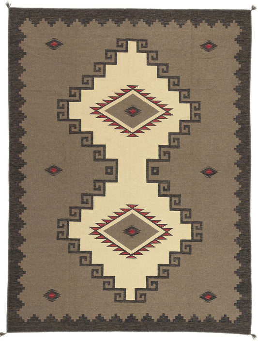 9 x 12 Southwest Modern Navajo-Style Rug 81022