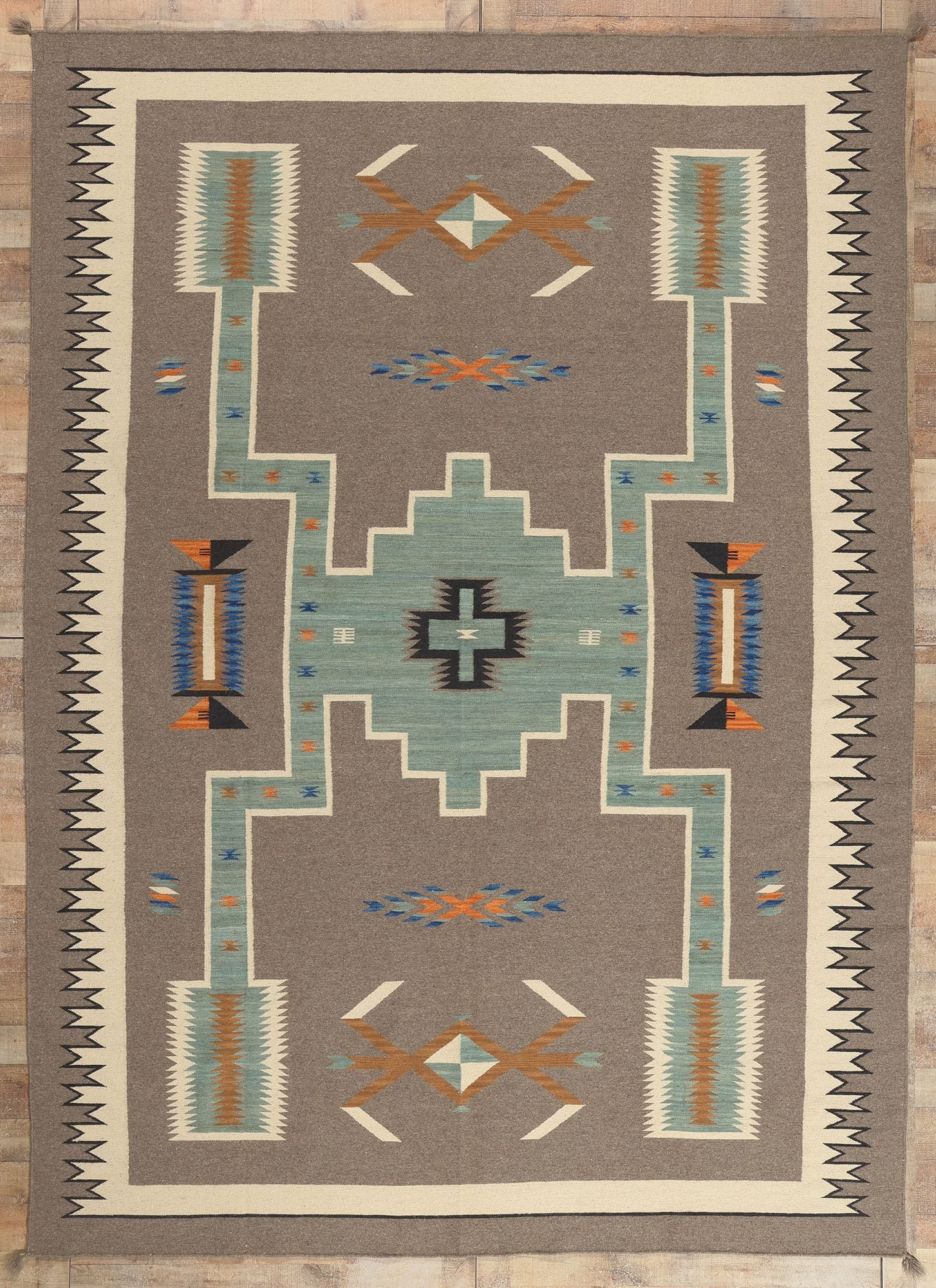 9 x 12 Southwest Modern Navajo-Style Rug 81026