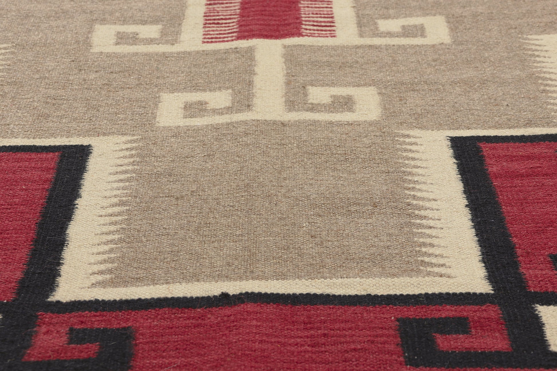 9 x 12 Southwest Modern Red Ganado Navajo-Style Rug 81025