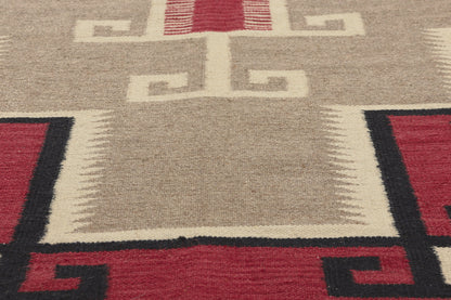 9 x 12 Southwest Modern Red Ganado Navajo-Style Rug 81025