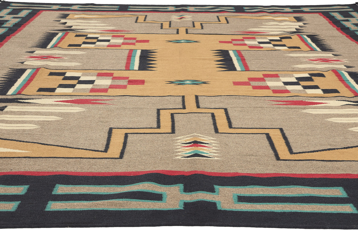 9 x 12 Southwest Modern Navajo-Style Rug 81037