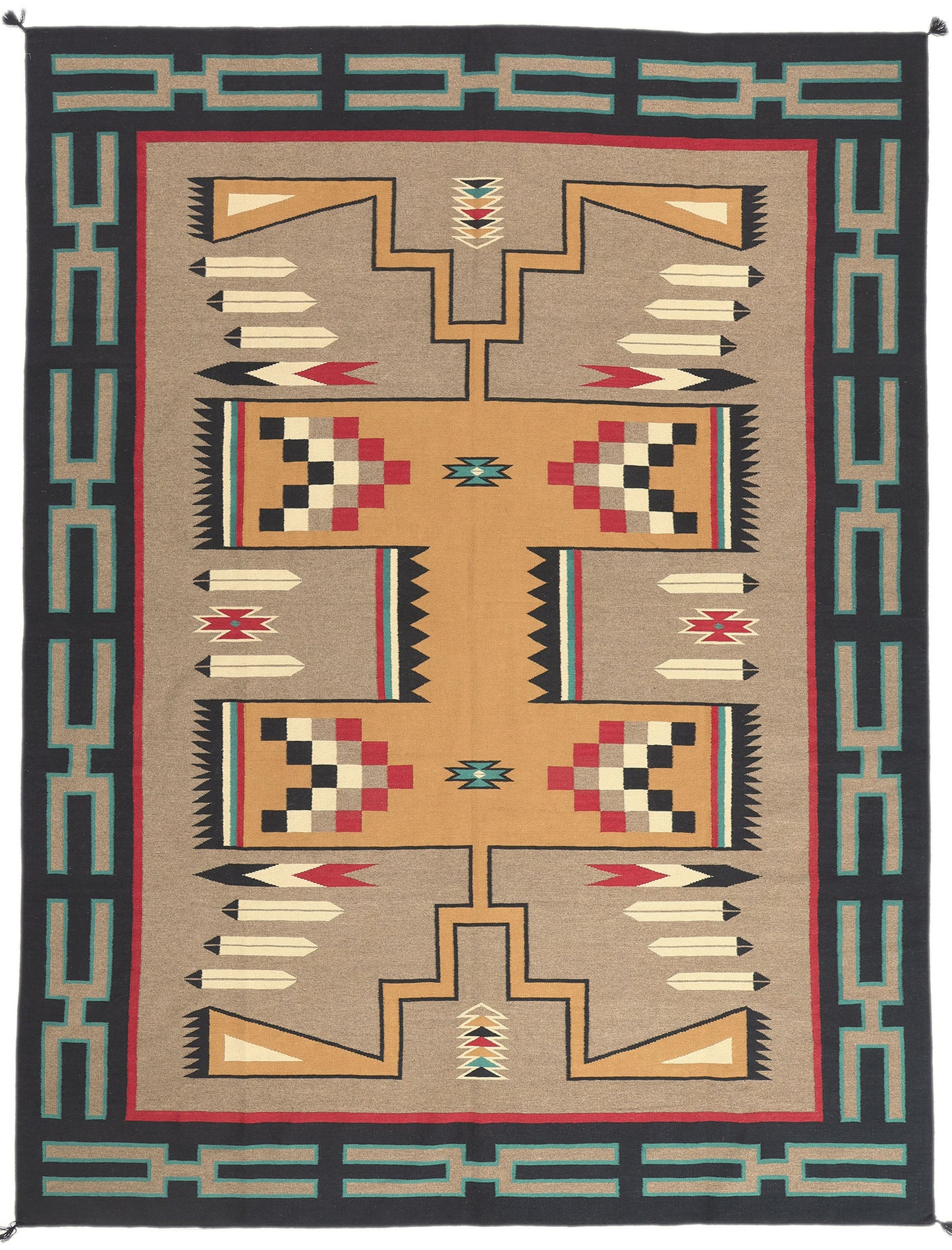 9 x 12 Southwest Modern Navajo-Style Rug 81037