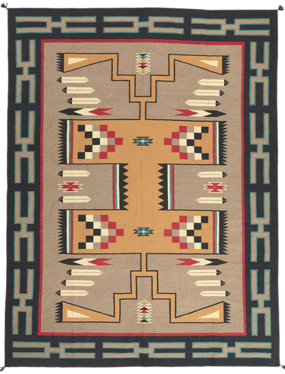 9 x 12 Southwest Modern Navajo-Style Rug 81037