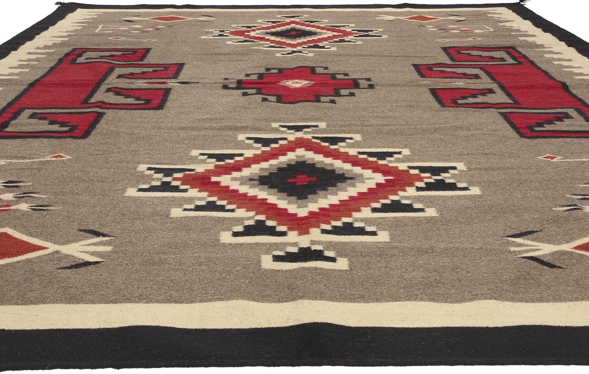 9 x 12 Southwest Modern Teec Nos Pos Navajo-Style Rug 81038