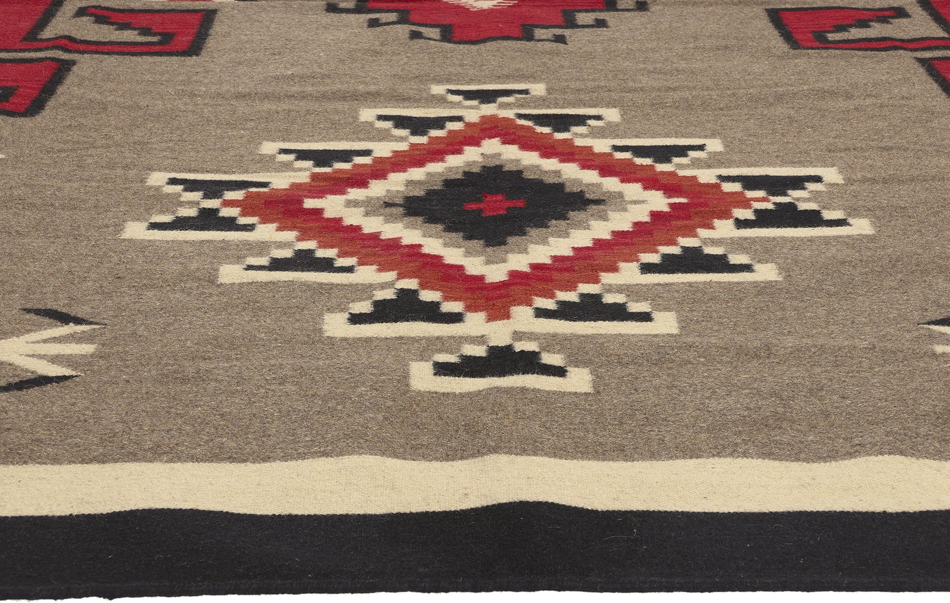 9 x 12 Southwest Modern Teec Nos Pos Navajo-Style Rug 81038
