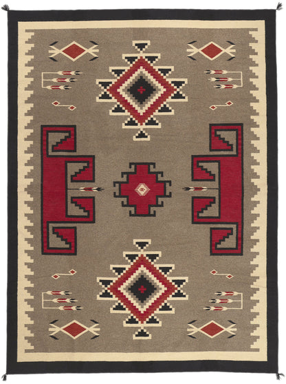 9 x 12 Southwest Modern Teec Nos Pos Navajo-Style Rug 81038