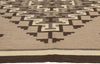 10 x 10 Southwest Modern Two Grey Hills Navajo-Style Rug 81039