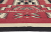 9 x 12 Southwest Modern Red Navajo-Style Rug 81024