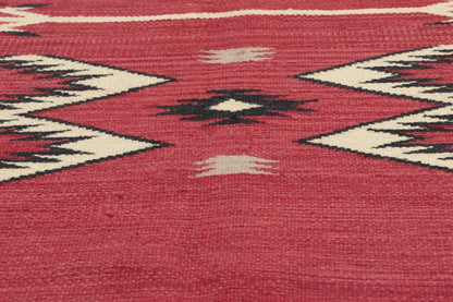 9 x 12 Southwest Modern Red Navajo-Style Rug 81024