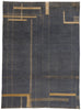 9 x 12 Modern Brutalist Moroccan High-Low Rug 81058
