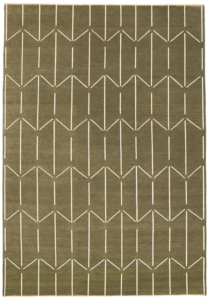 10 x 14 Modern Geometric High-Low Rug 30974