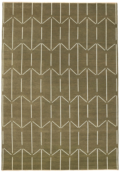 10 x 14 Modern Geometric High-Low Rug 30974
