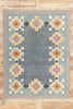 6 x 8 Ida Rydelius Vintage Swedish Rollakan Rug 78258