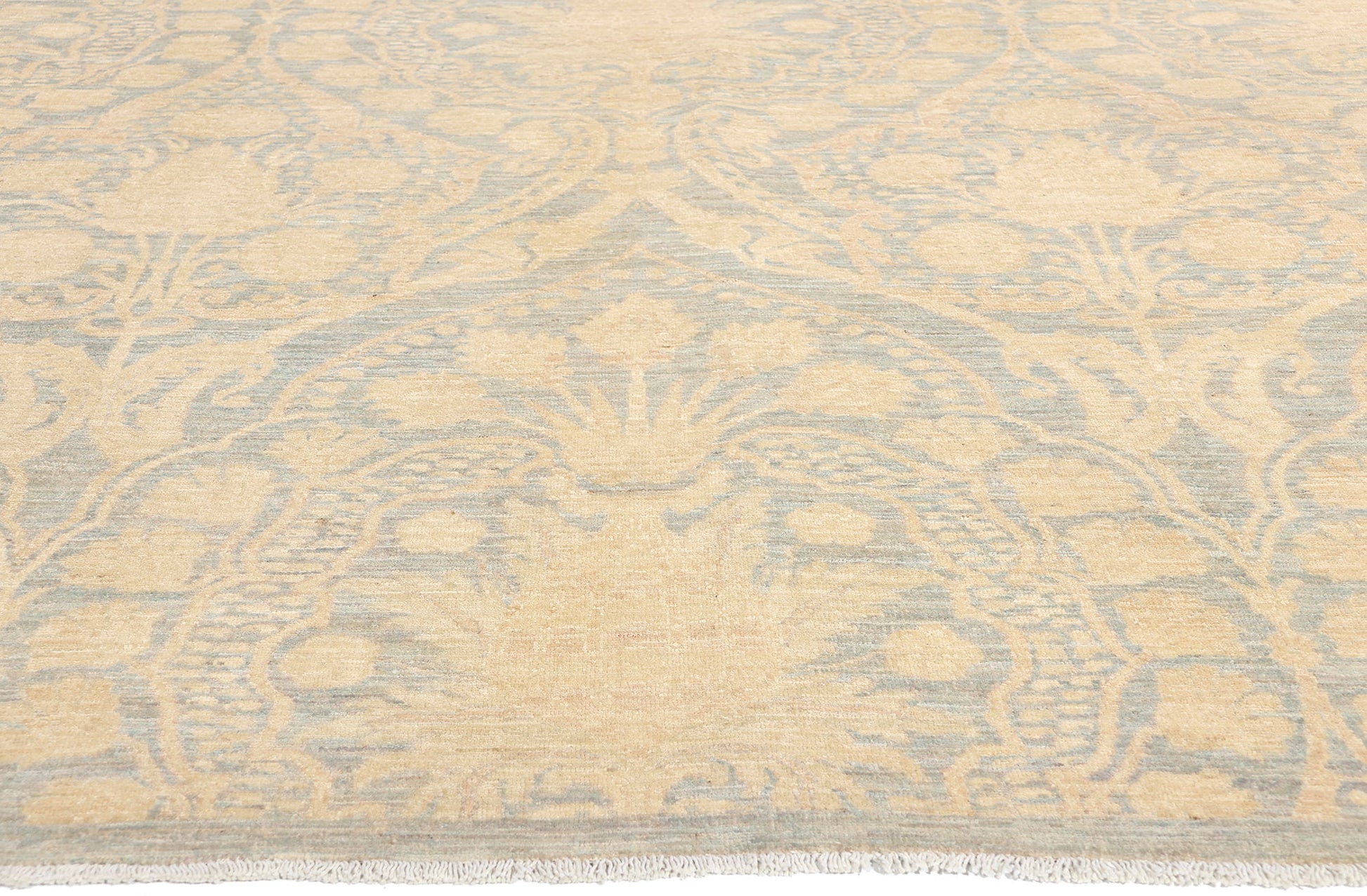 8 x 10 Transitional Ikat Damask Rug 80223