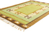 5 x 7 Ingegerd Silow Vintage Swedish Rollakan Rug 78252