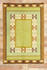 5 x 7 Ingegerd Silow Vintage Swedish Rollakan Rug 78252