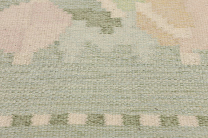 5 x 8 Ingegerd Silow Vintage Swedish Rollakan Rug 78836