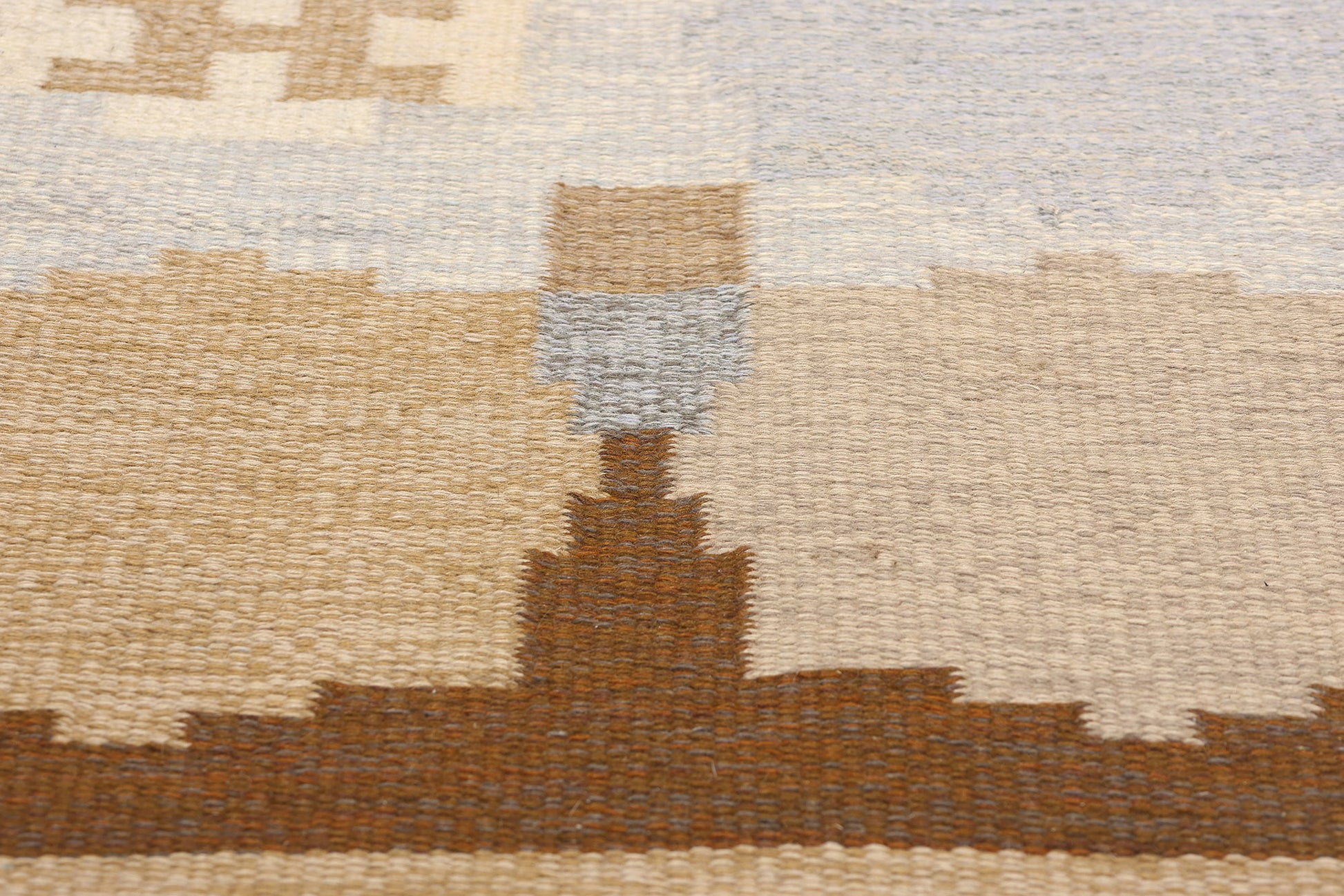 5 x 8 Ingegerd Silow Vintage Swedish Rollakan Rug 78815