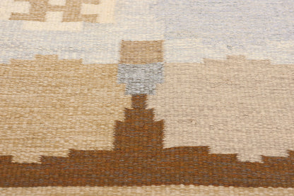 5 x 8 Ingegerd Silow Vintage Swedish Rollakan Rug 78815