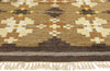 6 x 9 Kullaberg HLO Vintage Swedish Rollakan Rug 78834