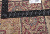 14 x 17 Antique Brown Persian Kermanshah Rug 74298