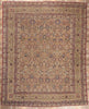 14 x 17 Antique Brown Persian Kermanshah Rug 74298