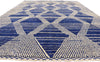 10 x 14 Large Blue Moroccan Rug 80563