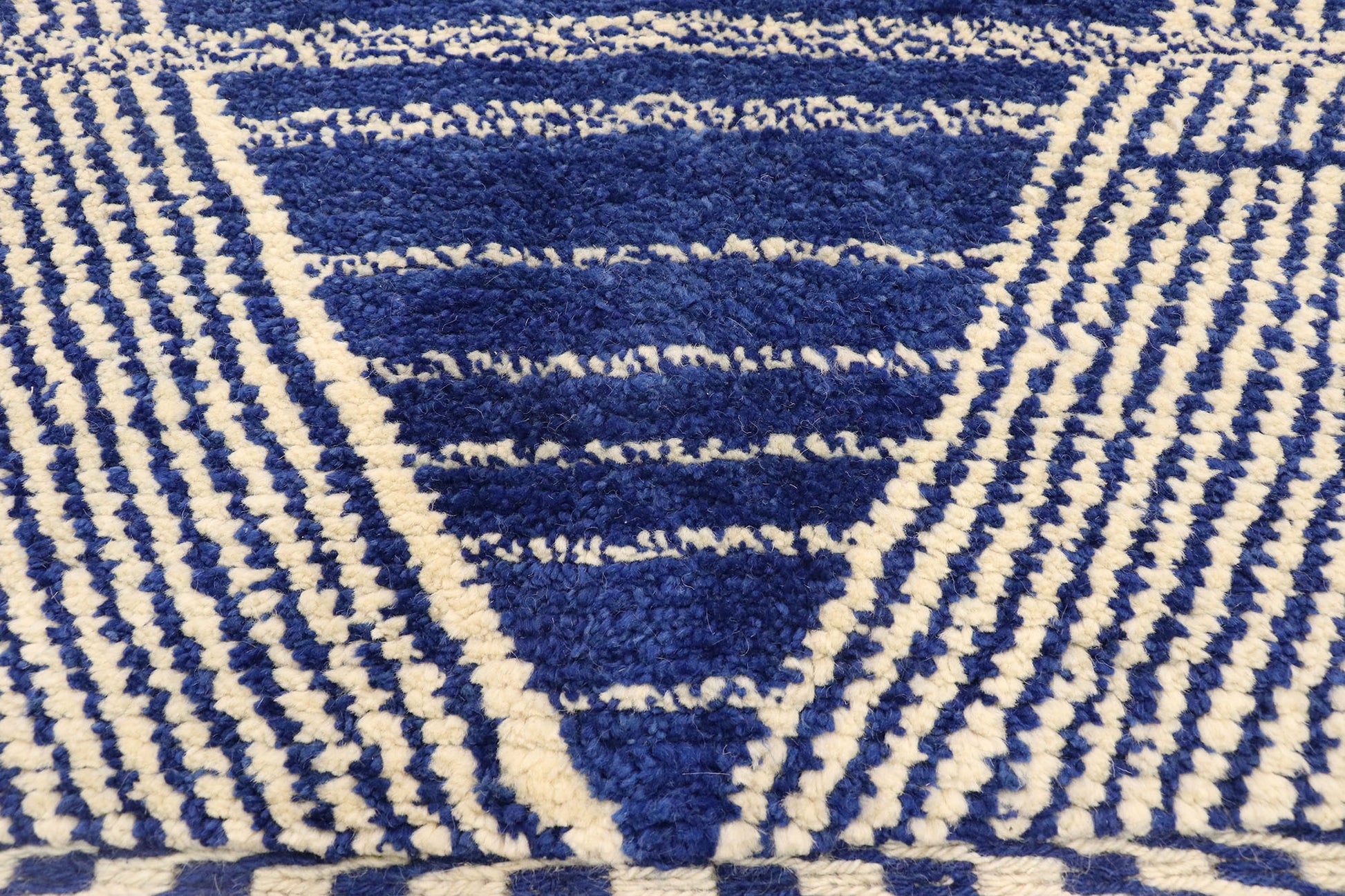10 x 14 Large Blue Moroccan Rug 80563