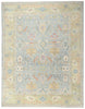 13 x 17 Modern Light Blue Persian Sultanabad Rug 61292