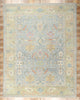 13 x 17 Modern Light Blue Persian Sultanabad Rug 61292