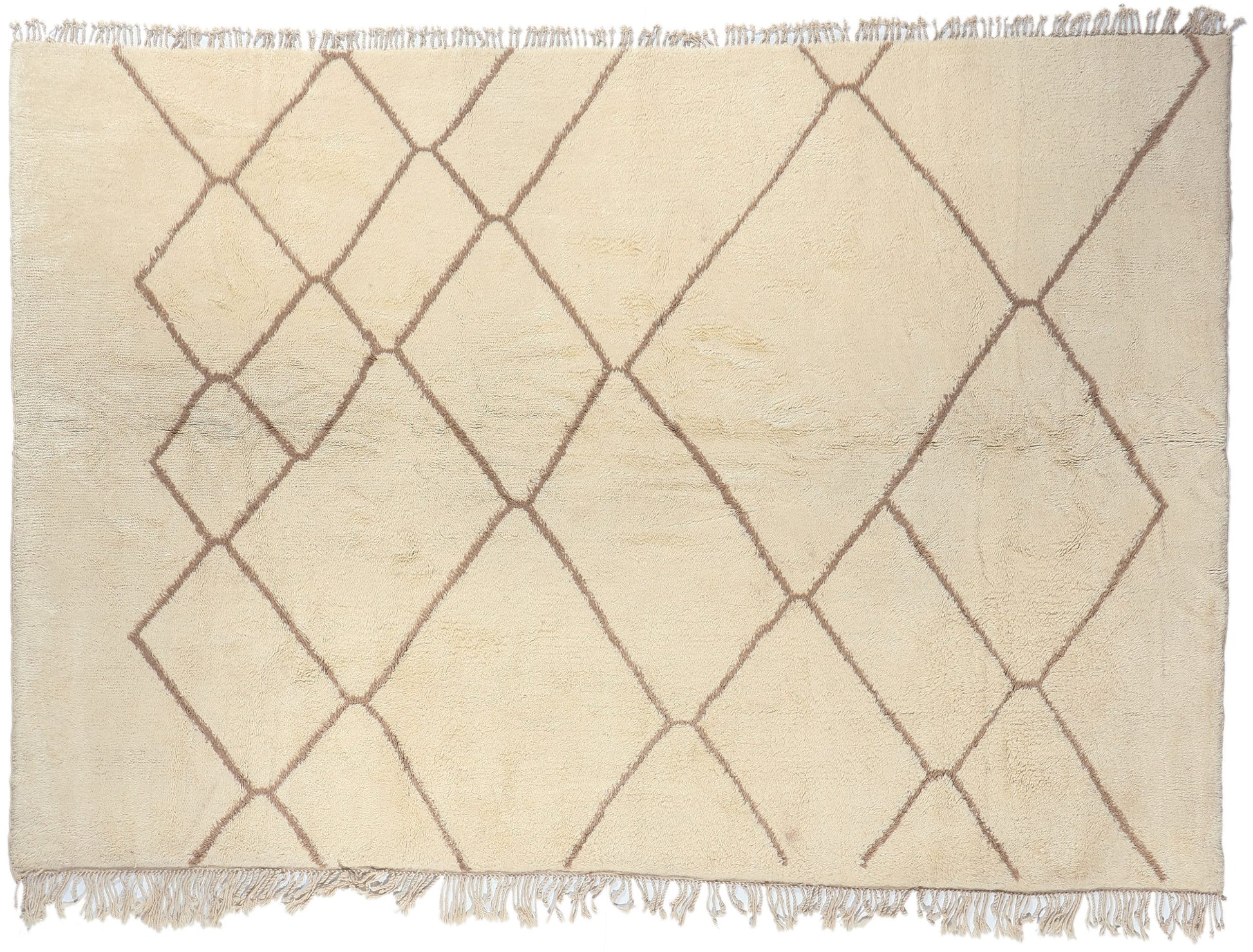 13 x 9 Large Moroccan Beni Ourain Rug 78233