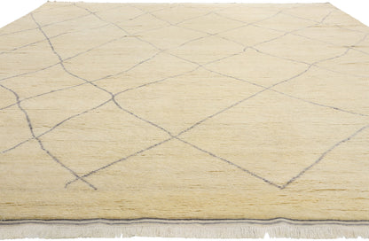 12 x 15 Organic Modern Tribal Moroccan Rug 31302