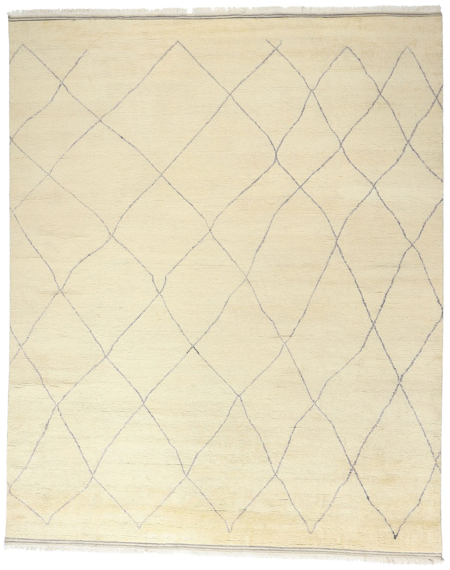12 x 15 Organic Modern Tribal Moroccan Rug 31302