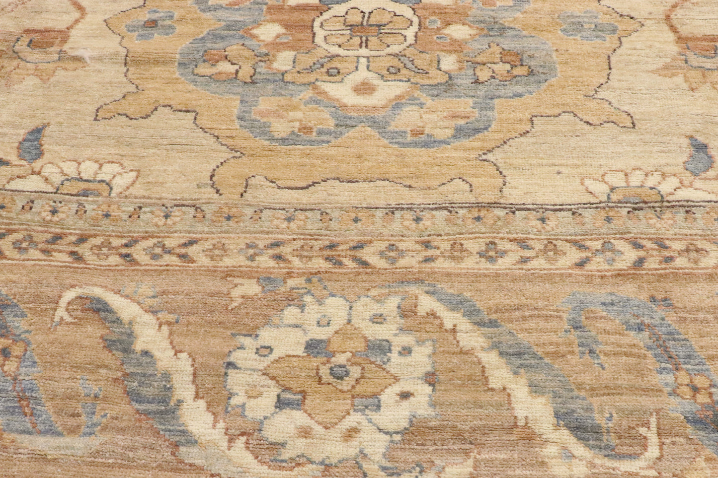 13 x 18 Organic Modern Persian Sultanabad Rug 76553