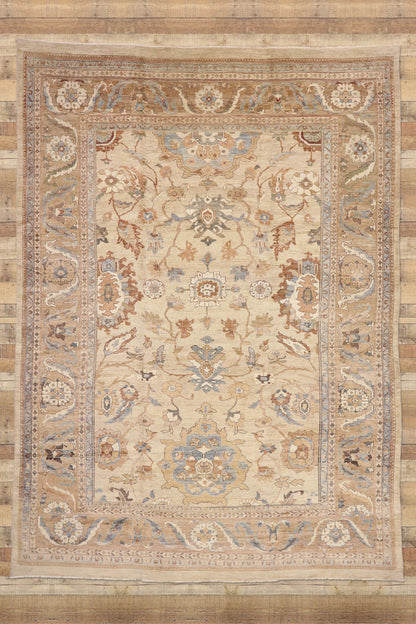 13 x 18 Organic Modern Persian Sultanabad Rug 76553
