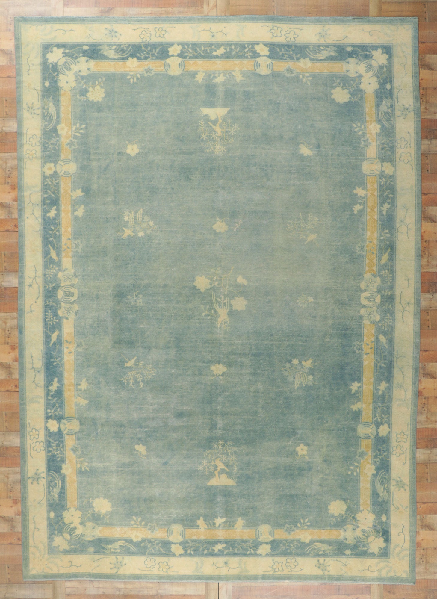 10 x 15 Antique Chinese Peking Rug 53820