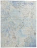 9 x 12 Contemporary Abstract Biophilic Design Rug 31058