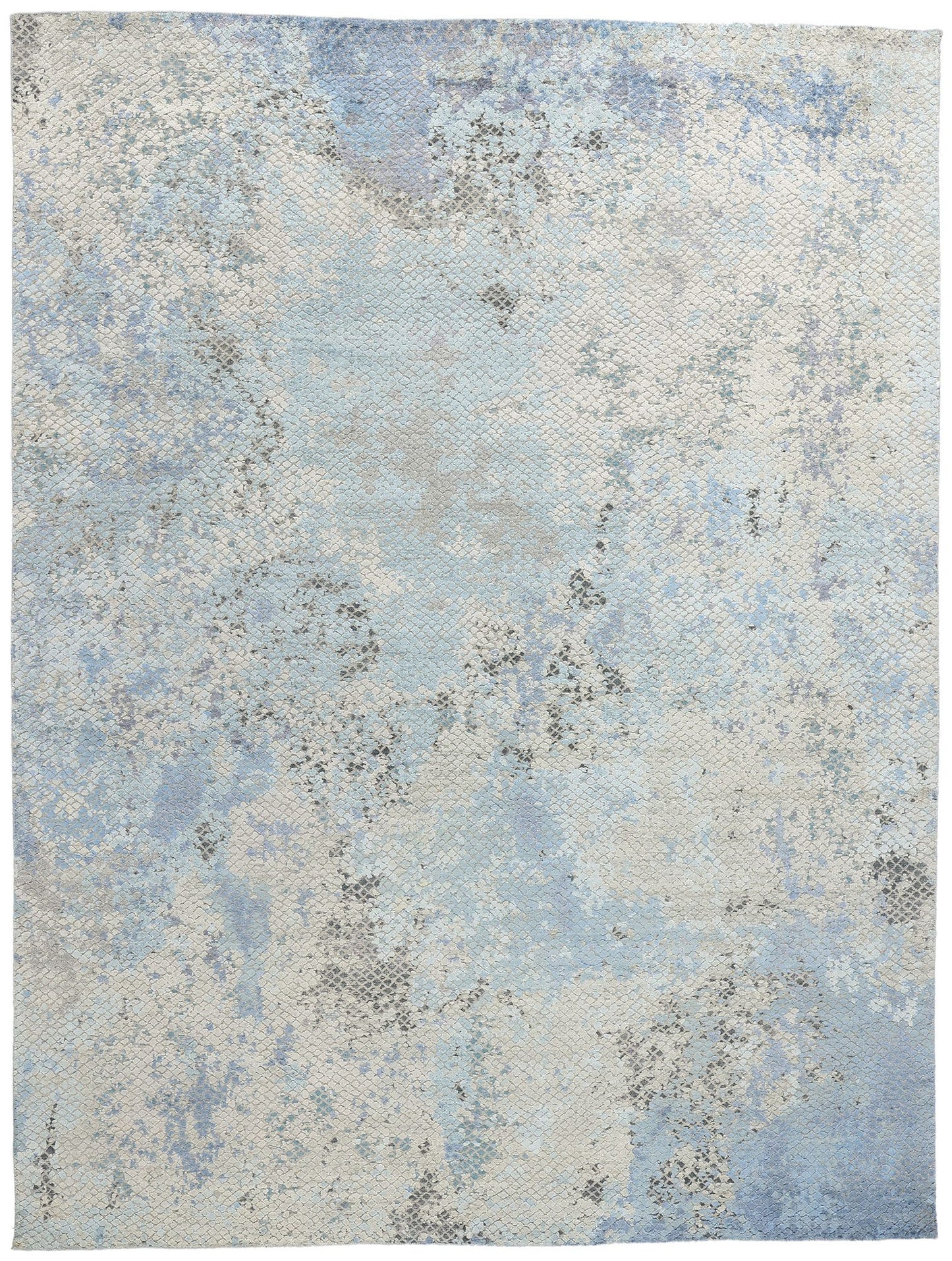 9 x 12 Contemporary Abstract Biophilic Design Rug 31058