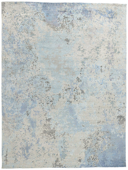 9 x 12 Contemporary Abstract Biophilic Design Rug 31058