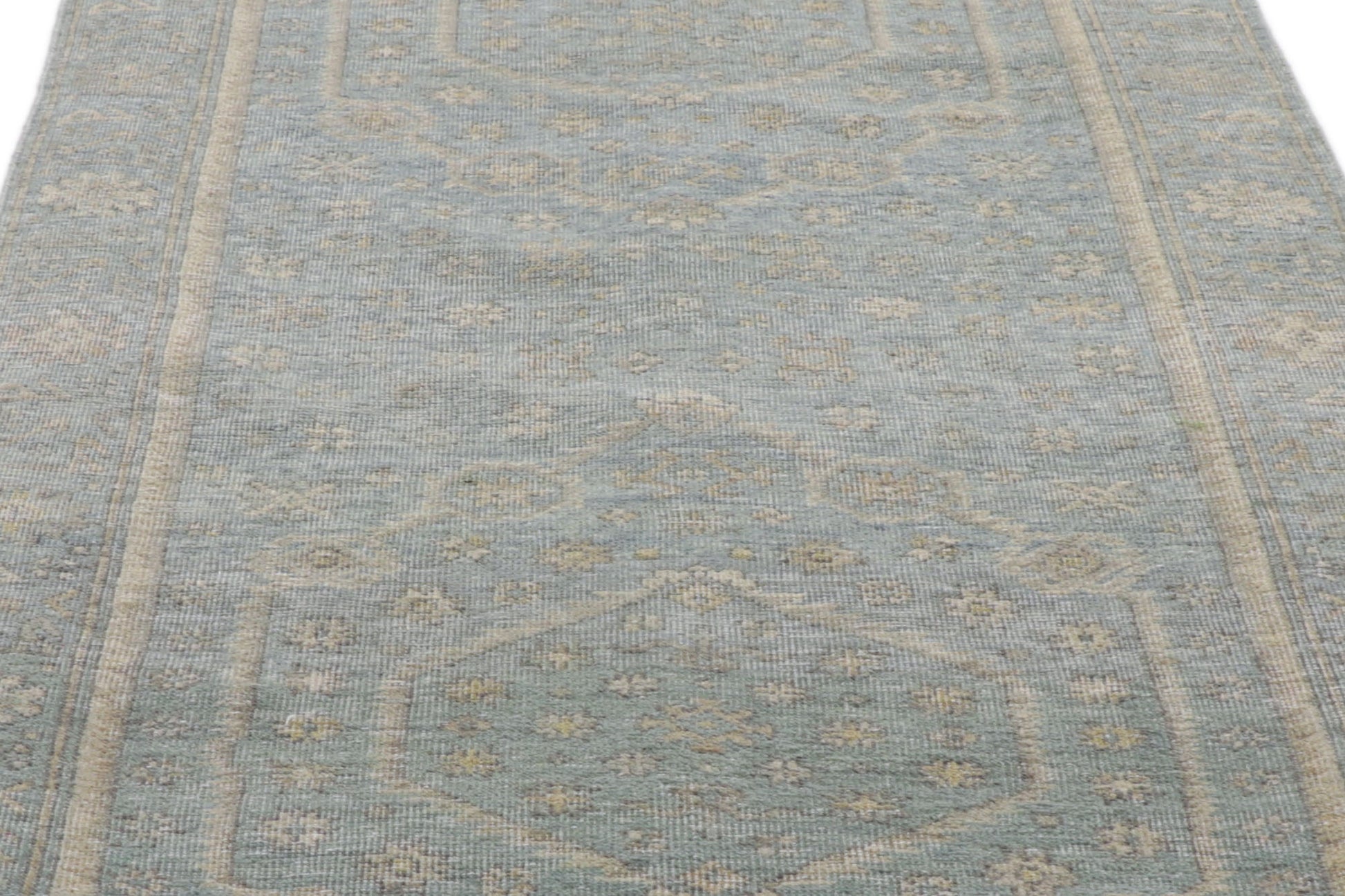 3 x 14 Vintage-Inspired Oushak Rug 30723
